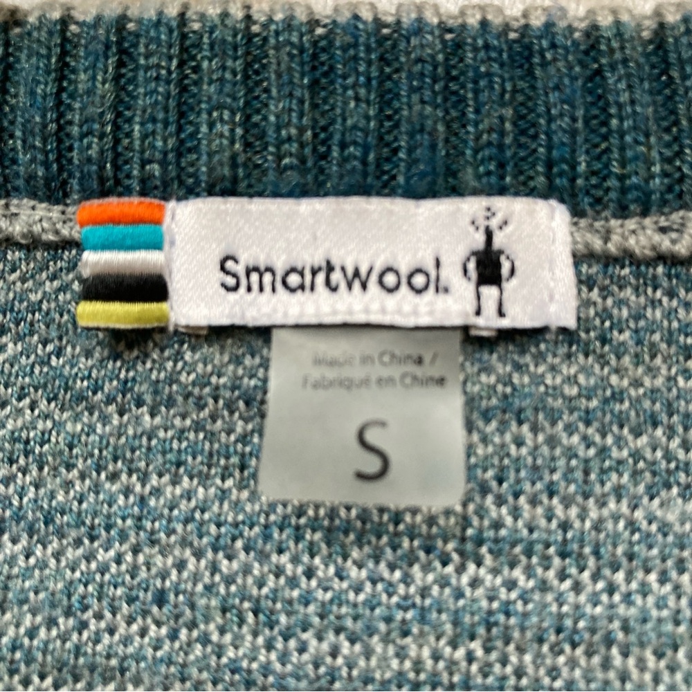 Smartwool Sweater Pullover Men’s Dacono Ski Active wear Striped Size S Winter - Picture 9 of 16